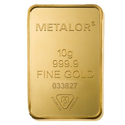 10g Gold Bar | Metalor